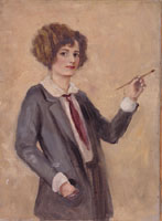 Margot Peet - Self Portrait ca. 1921